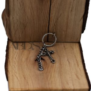 پیرسینگ فیک گوش اویز صلیب