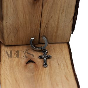 پیرسینگ فیک گوش اویز صلیب
