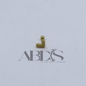 پیرسینگ گوش مدل قلب