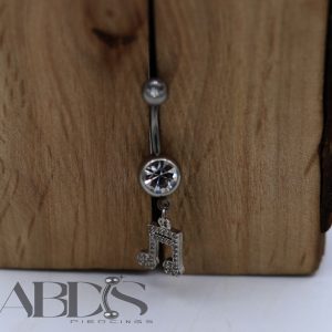 پیرسینگ ناف اویز نت موسیقی