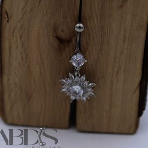 پیرسینگ ناف اویز خورشید