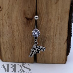پیرسینگ ناف اویز تنفگ